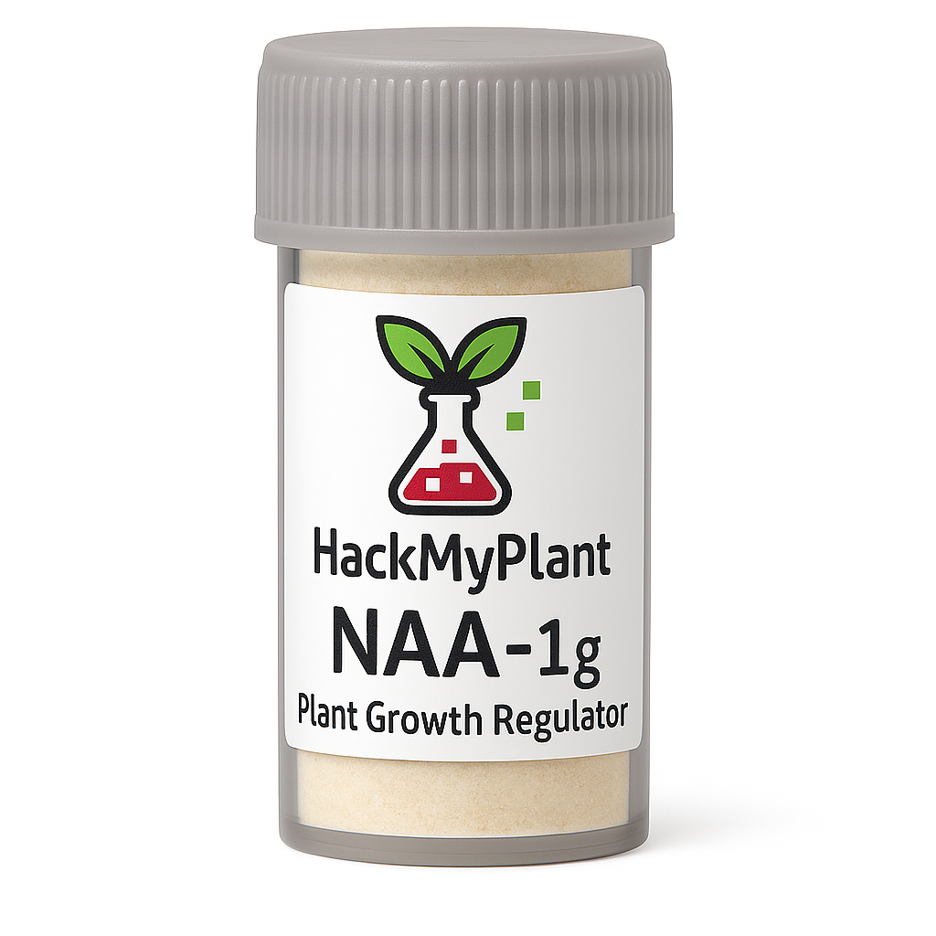 Lab-grade IBA, NAA and 6-BA powders in 1 g vials for DIY plant tissue culture. Ideal for home labs, cloning experiments and advanced propagation.