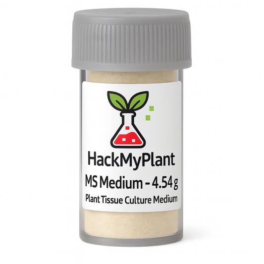 HackMyPlant MS Medium powder 4.54 g makes 1 L Murashige and Skoog tissue culture medium